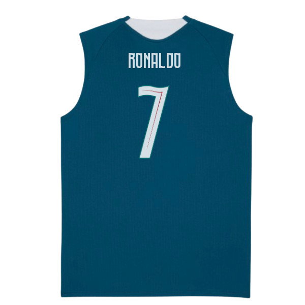 2026-2027 Portugal Sleeveless Training Jersey (Ocean Tropic) (Ronaldo 7)-SoccerKits Hub | Buy Soccer Jerseys Online